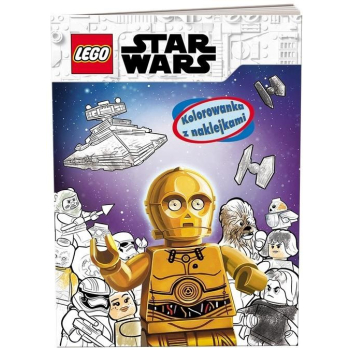 LEGO Star Wars. Kolorowanka z naklejkami